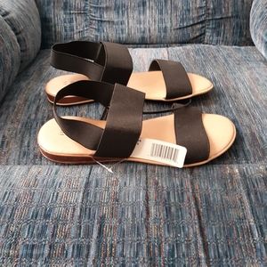 Black and Tan sandals